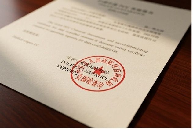Local China PCC Reports (Police Clearance)